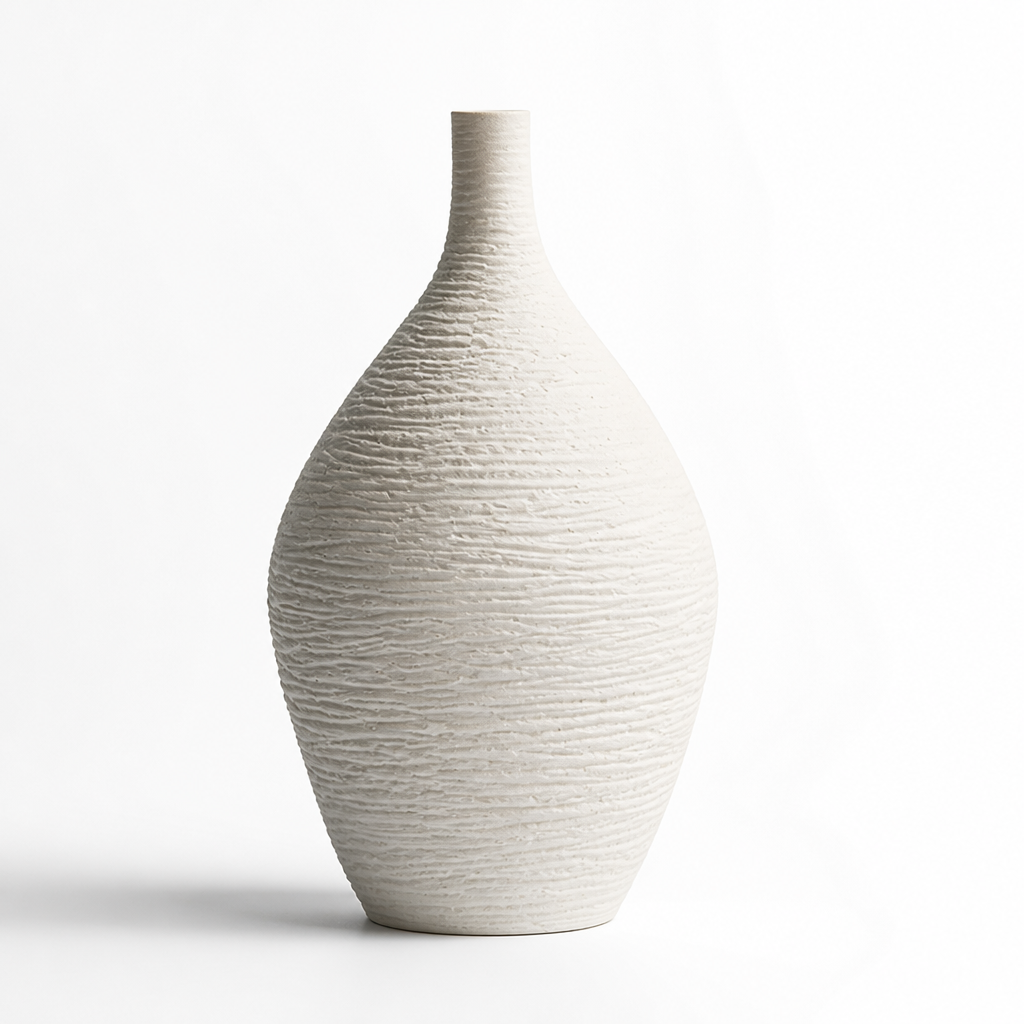 Nordic Minimalist Matte Ceramic Vase
