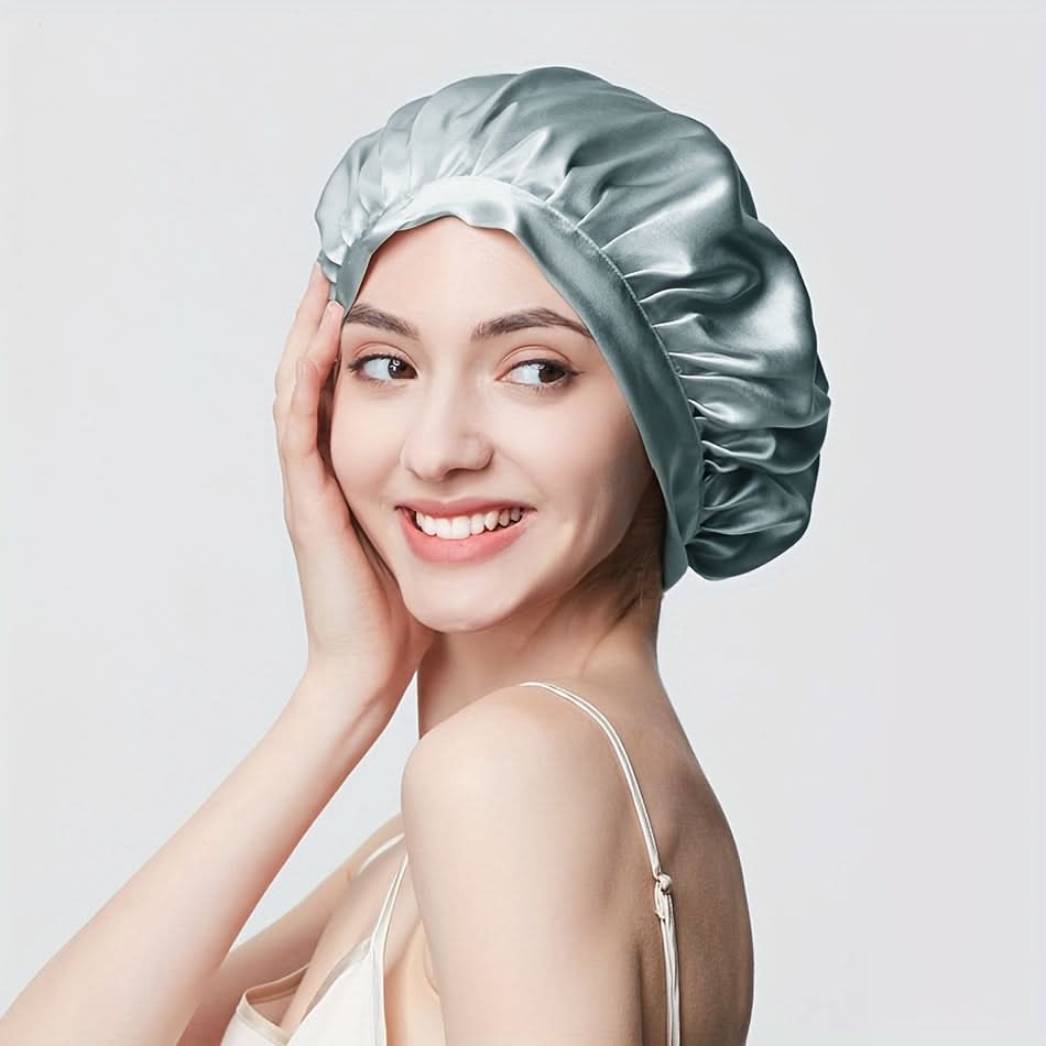SilkDream Adjustable Sleep Bonnet for Hair Protection