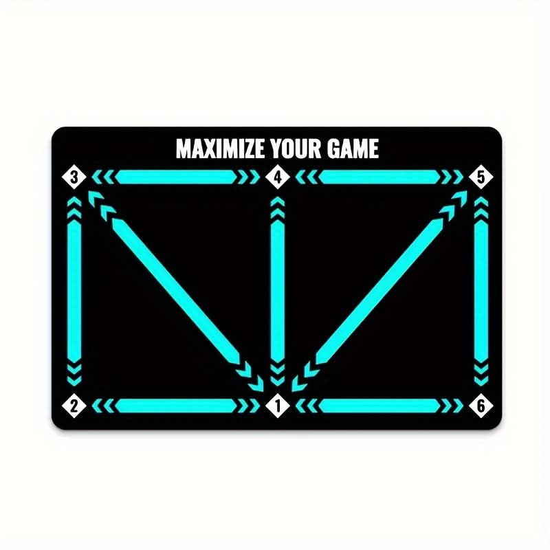 Soccer Skill Mastery Mat for Indoor Training