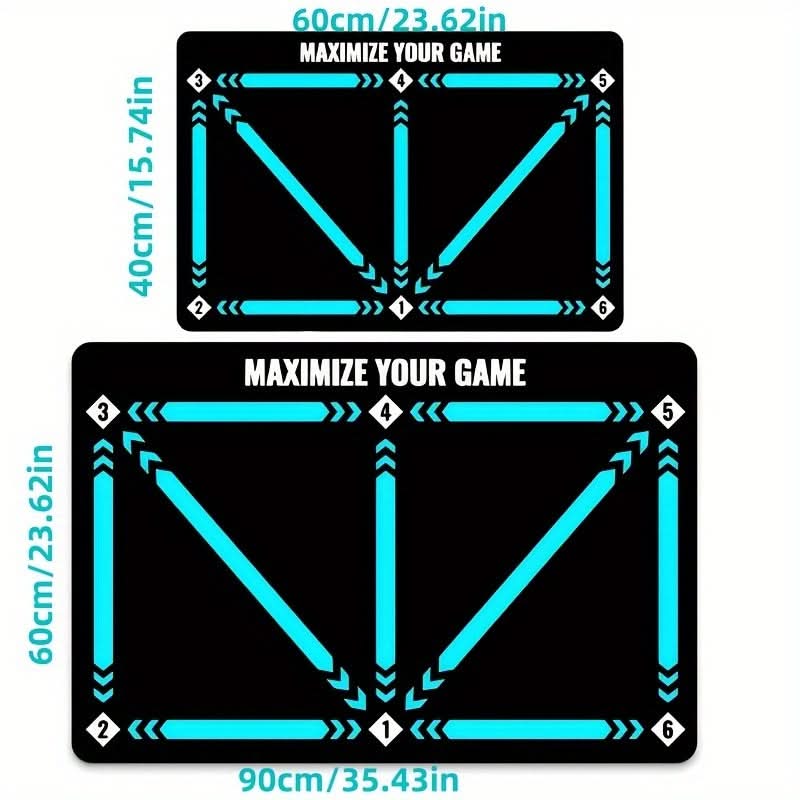 Soccer Skill Mastery Mat for Indoor Training