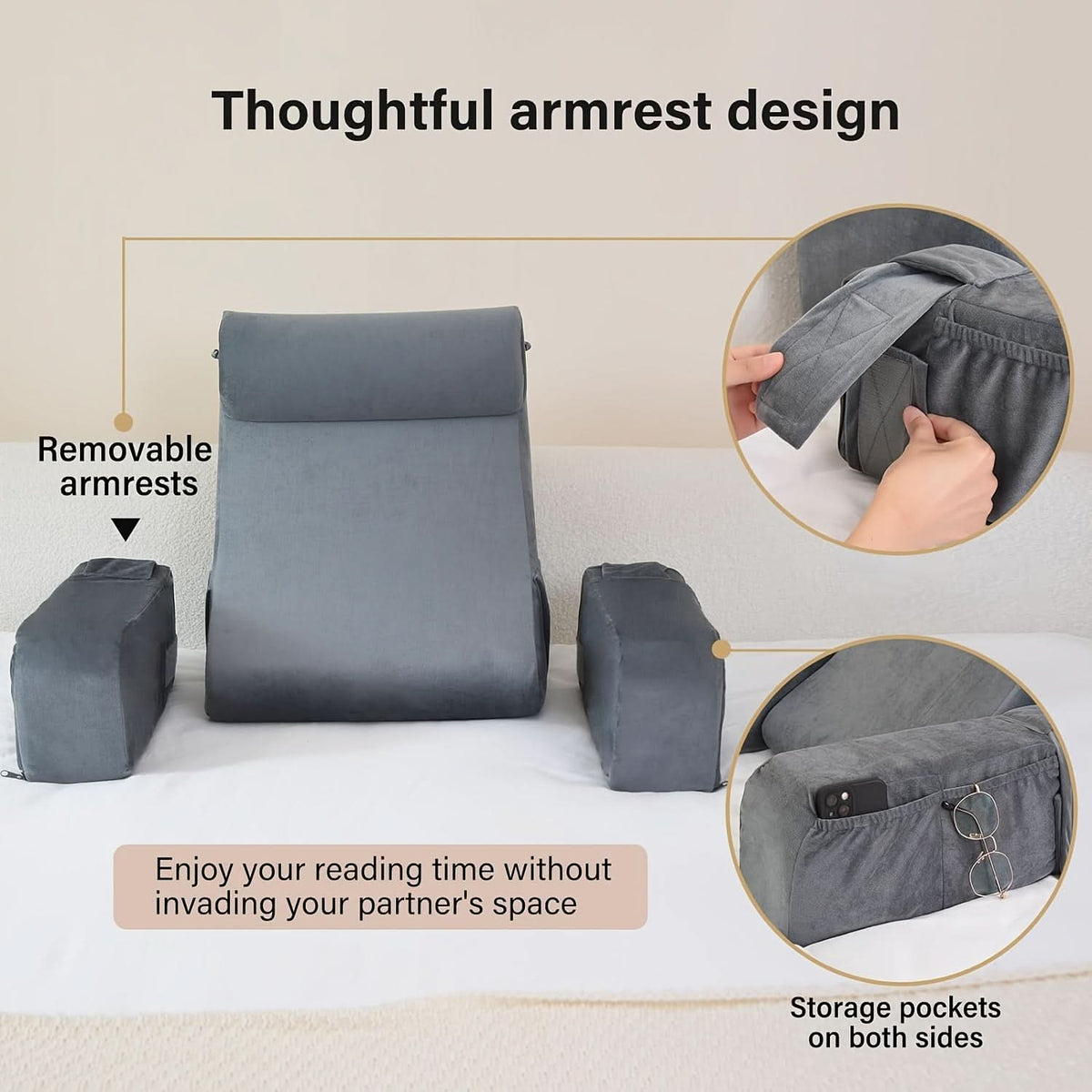 SnoozeEase – Ergonomic Nap Cushion for Office Comfort