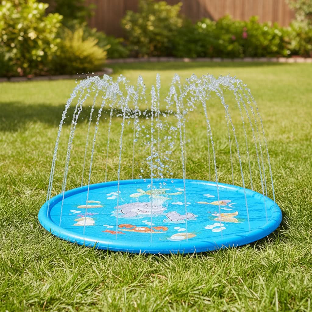 AquaJoy – Ultimate Summer Splash Pad for Family Fun