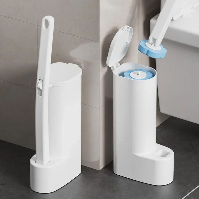 FreshSweep – Disposable Toilet Brush Set with Easy-Change Heads