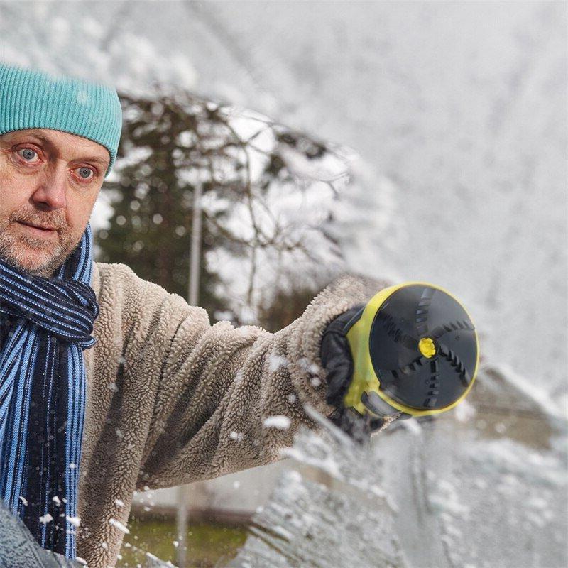 Effortless Electric Ice Remover for Cars - Rechargeable & Portable