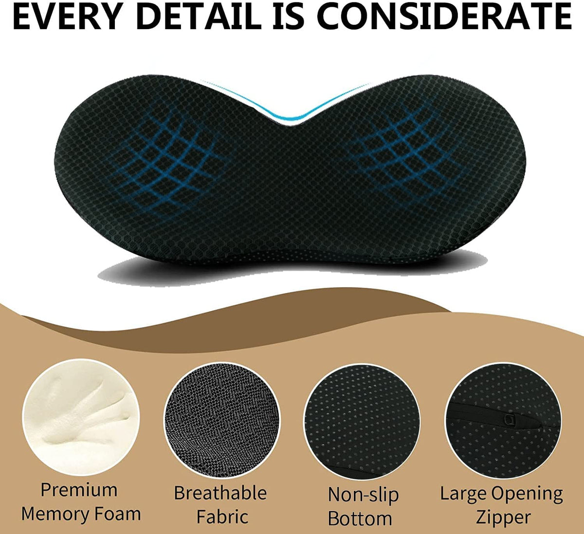 Elevate Your Driving Experience with Comfort Seat Cushion