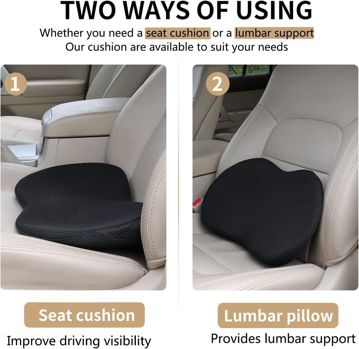 Premium Car Seat Elevation Cushion for Comfort and Support