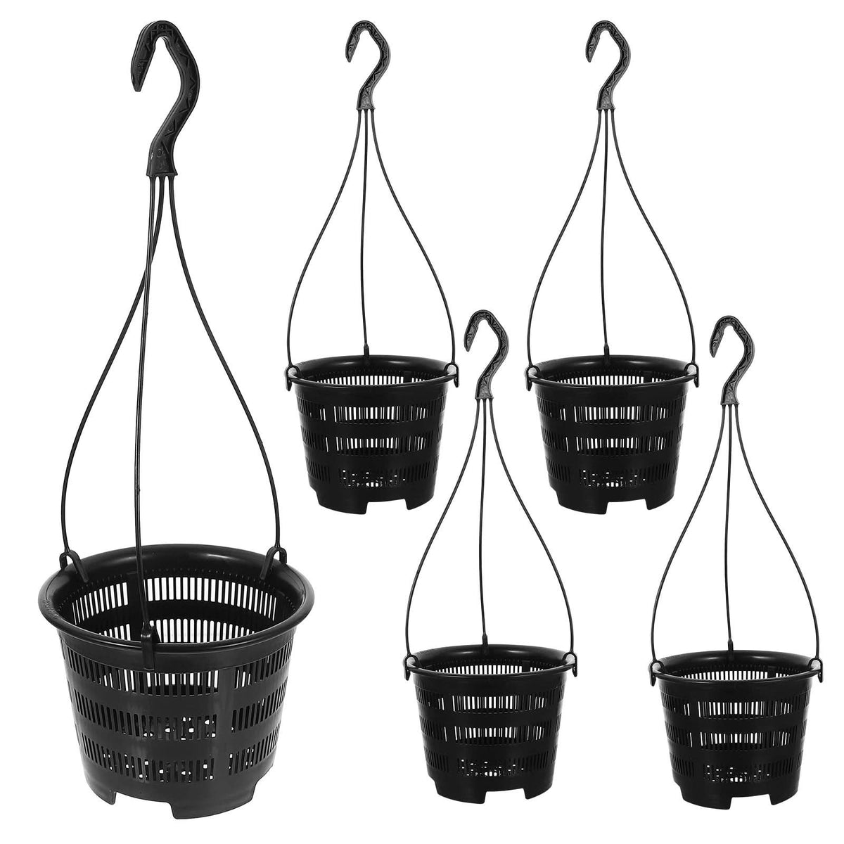 Space-Saving Hanging Planter Set for Orchids and Blooms