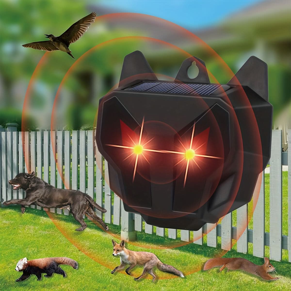 EcoGuard – Solar-Powered Wildlife Repellent System