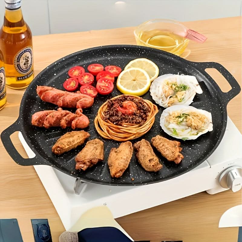 Nomad Chef – Portable Cast Iron Grill Pan for Outdoor Delights