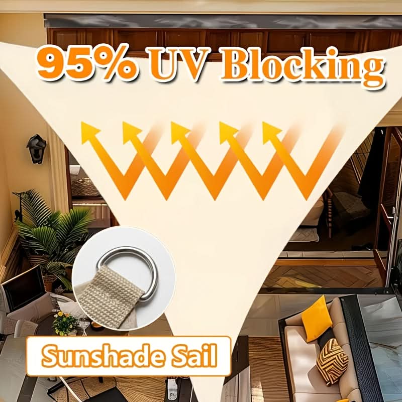 Cornerstone Shade – Triangular Outdoor Sunshade Sail