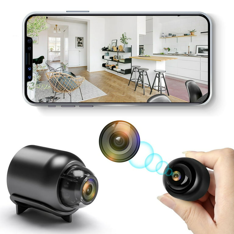 Compact Wireless Home Surveillance Camera with HD Streaming