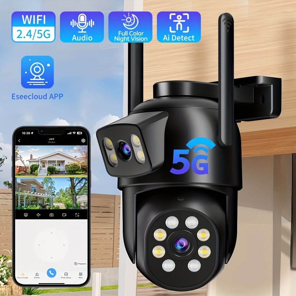 VigilantEye – Smart Dual Lens Outdoor Security Camera