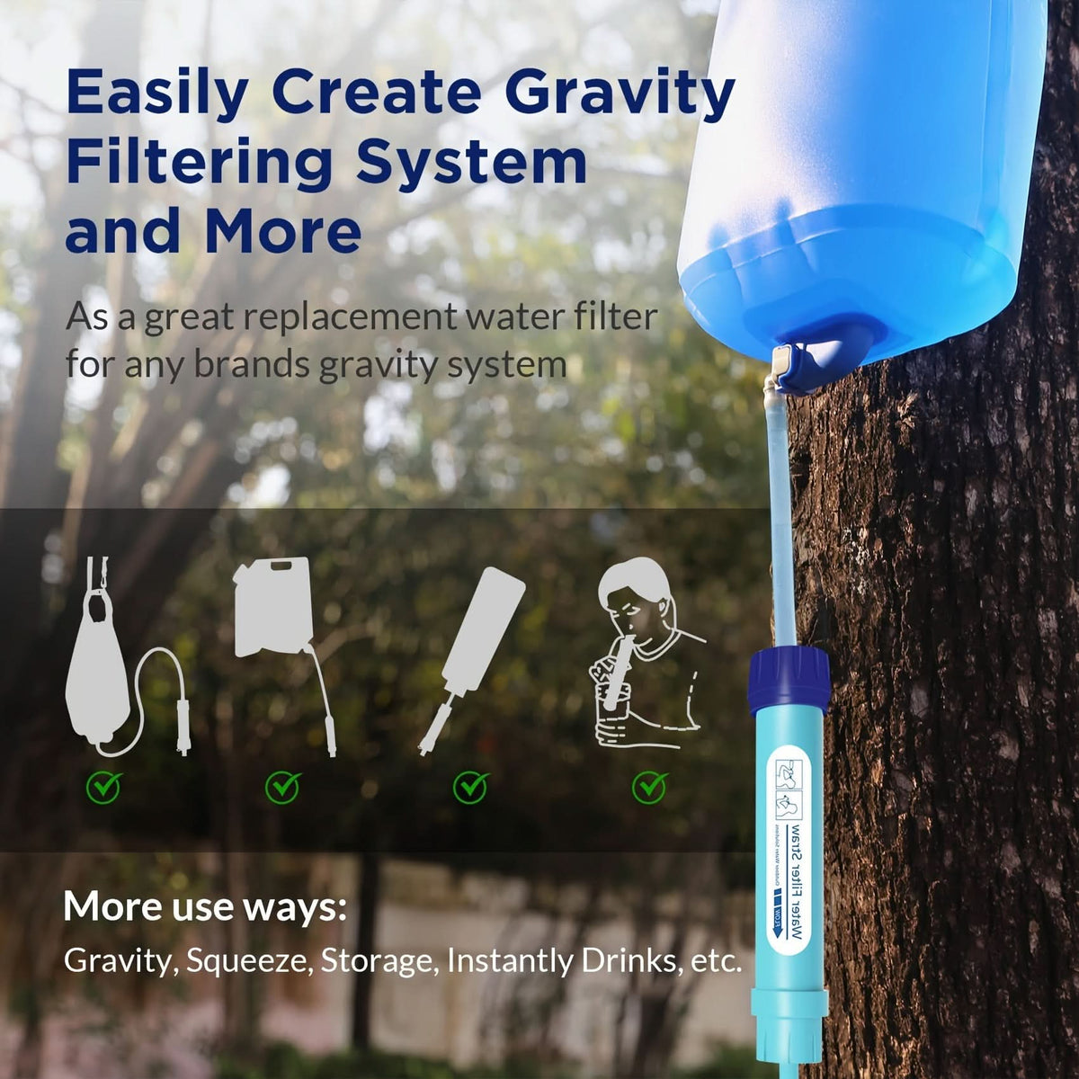 HydraGuard – Compact Water Filter for Outdoor Excursions