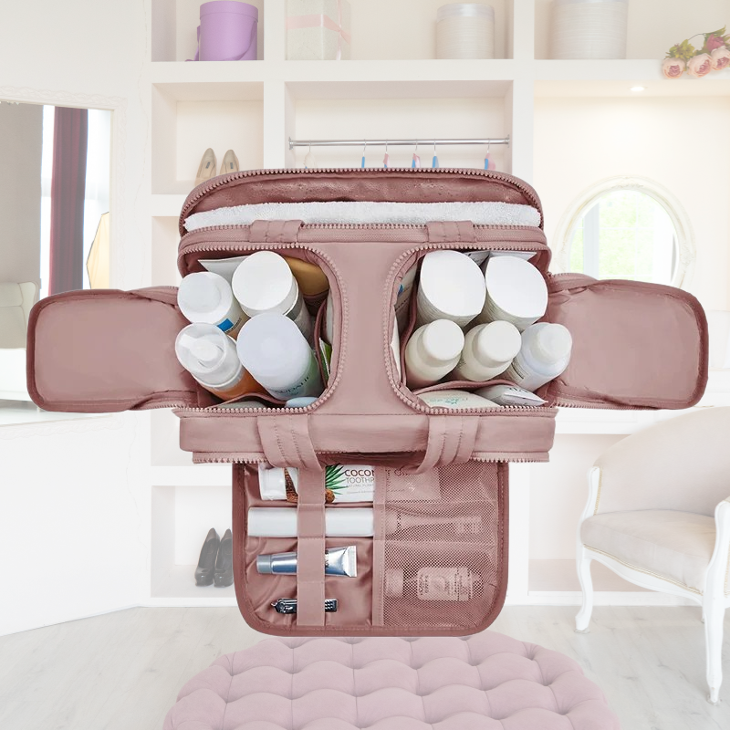 Spacious Travel Toiletry Organizer for Effortless Packing