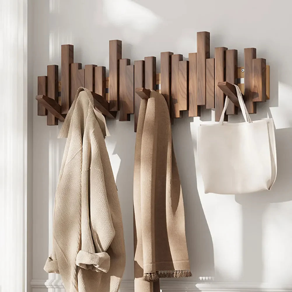 Elevate Your Space with the Versatile Wall-Mounted Coat Organizer