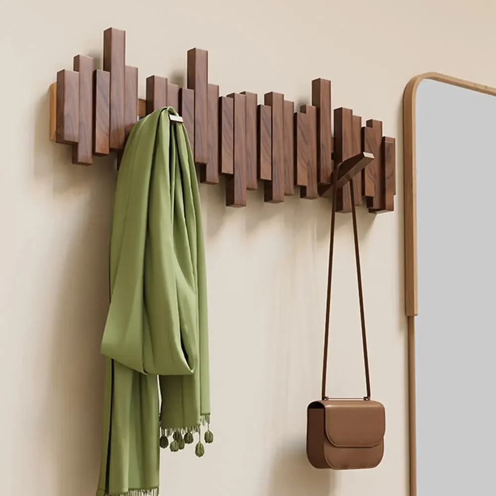 Elevate Your Space with the Versatile Wall-Mounted Coat Organizer