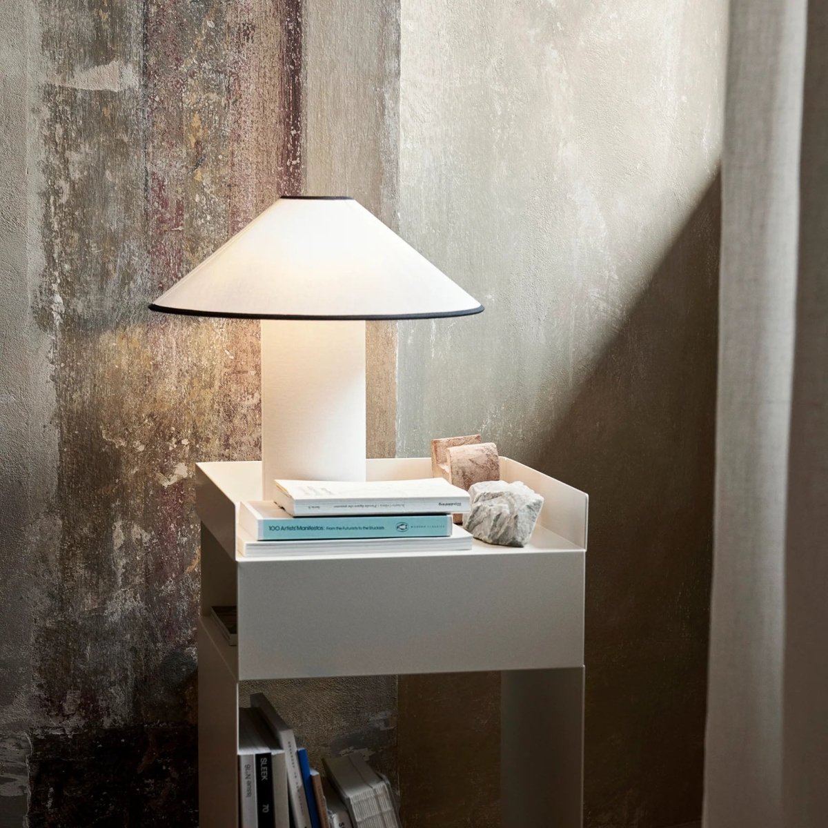 Fabric Shade Table Lamp – Modern Lighting Fixture