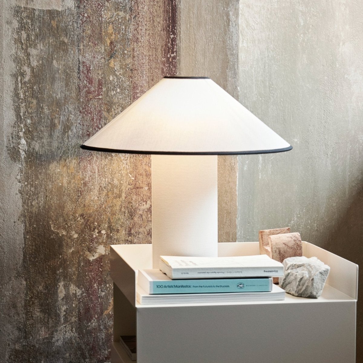 Fabric Shade Table Lamp – Modern Lighting Fixture