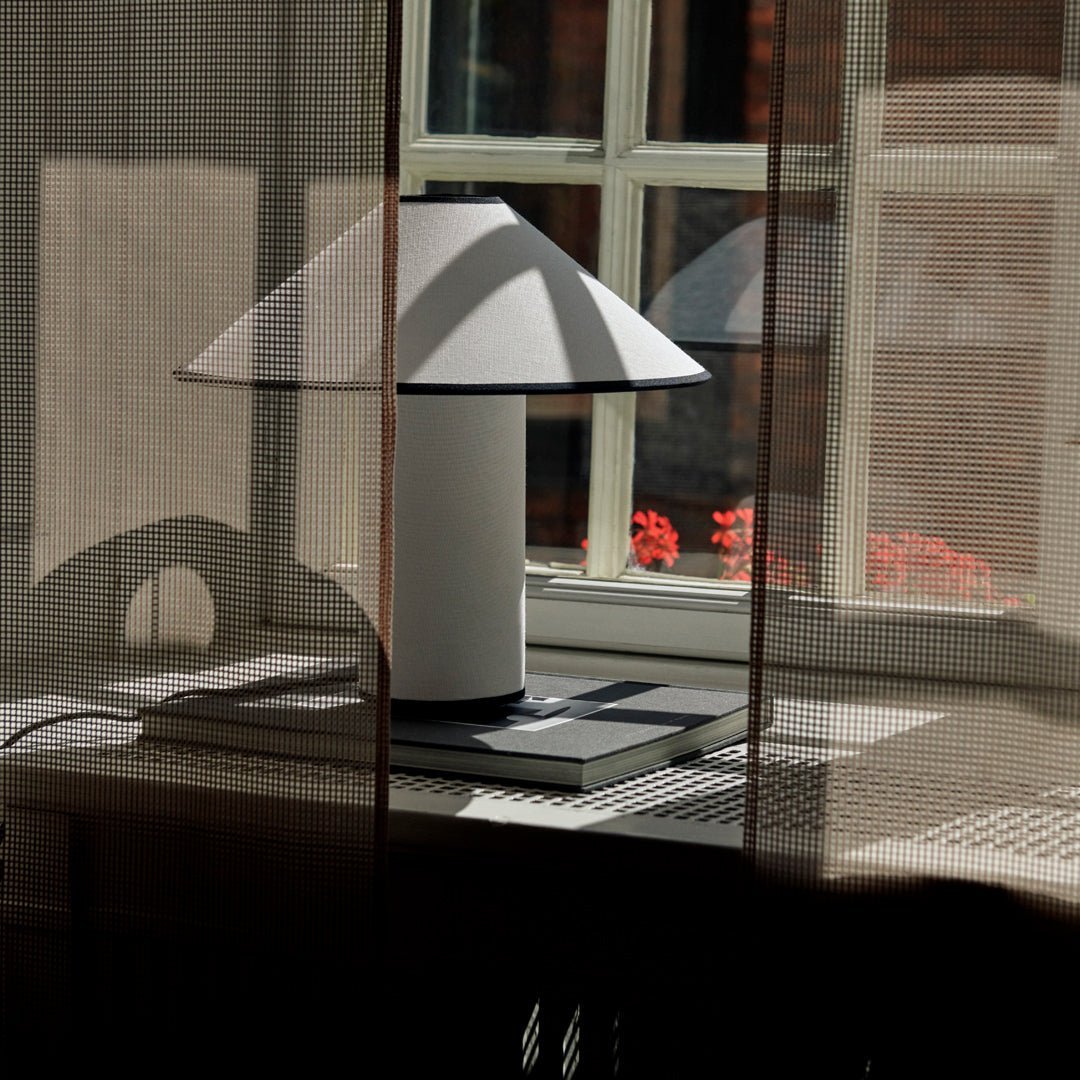 Fabric Shade Table Lamp – Modern Lighting Fixture