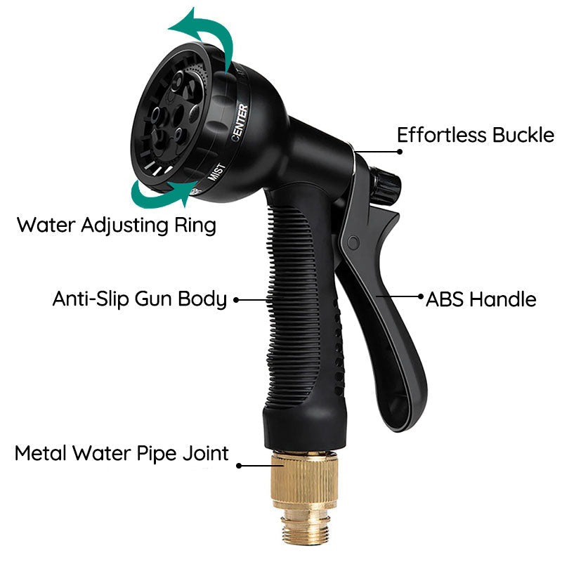 100FT Versatile Expandable Water Hose for Every Gardener