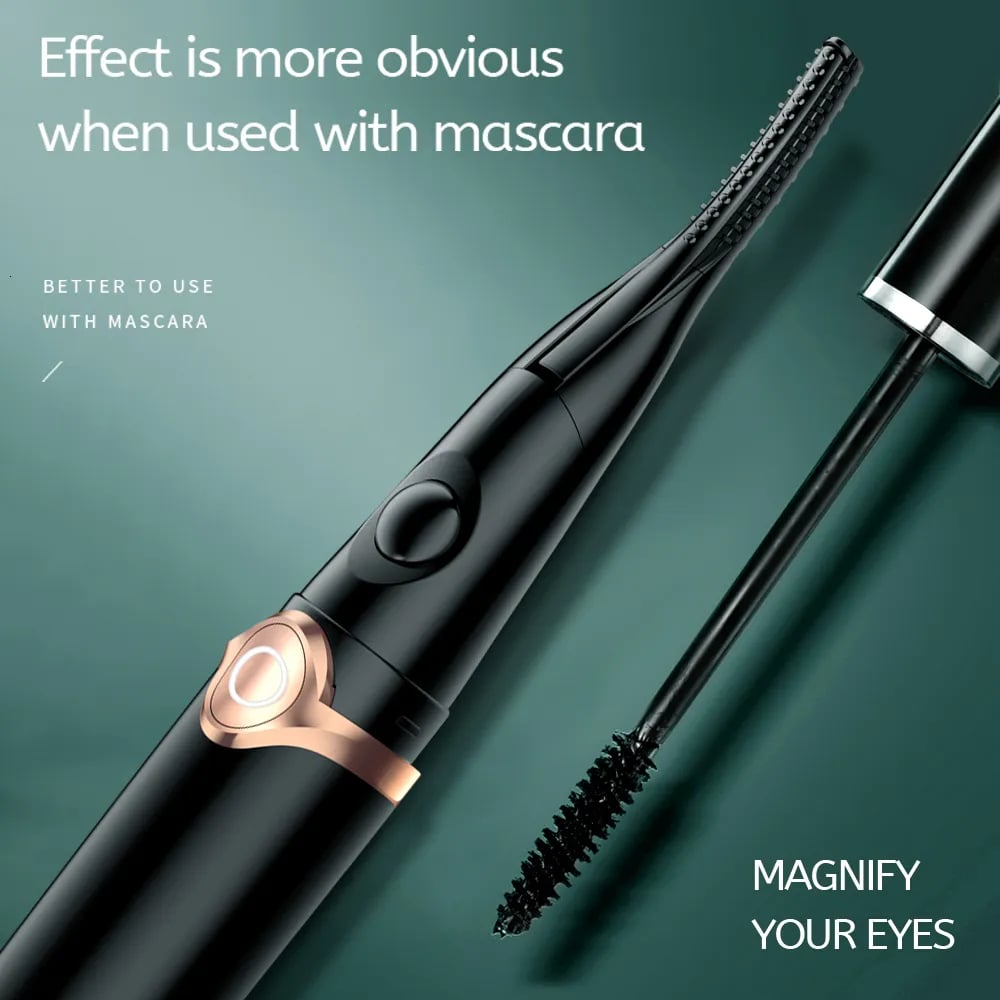Portable Rechargeable Eyelash Curler with Adjustable Heat