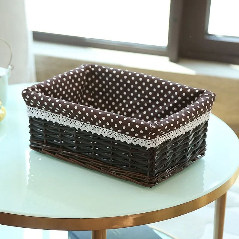 Charming Woven Storage Basket for Home Organization