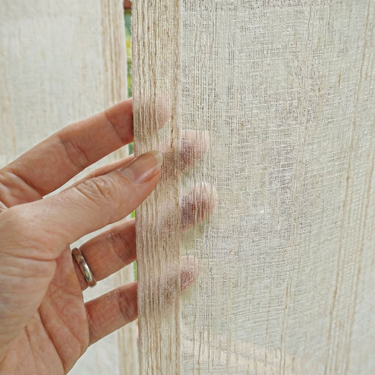 Breezy Elegance – Sheer Outdoor Curtains for a Cozy Retreat