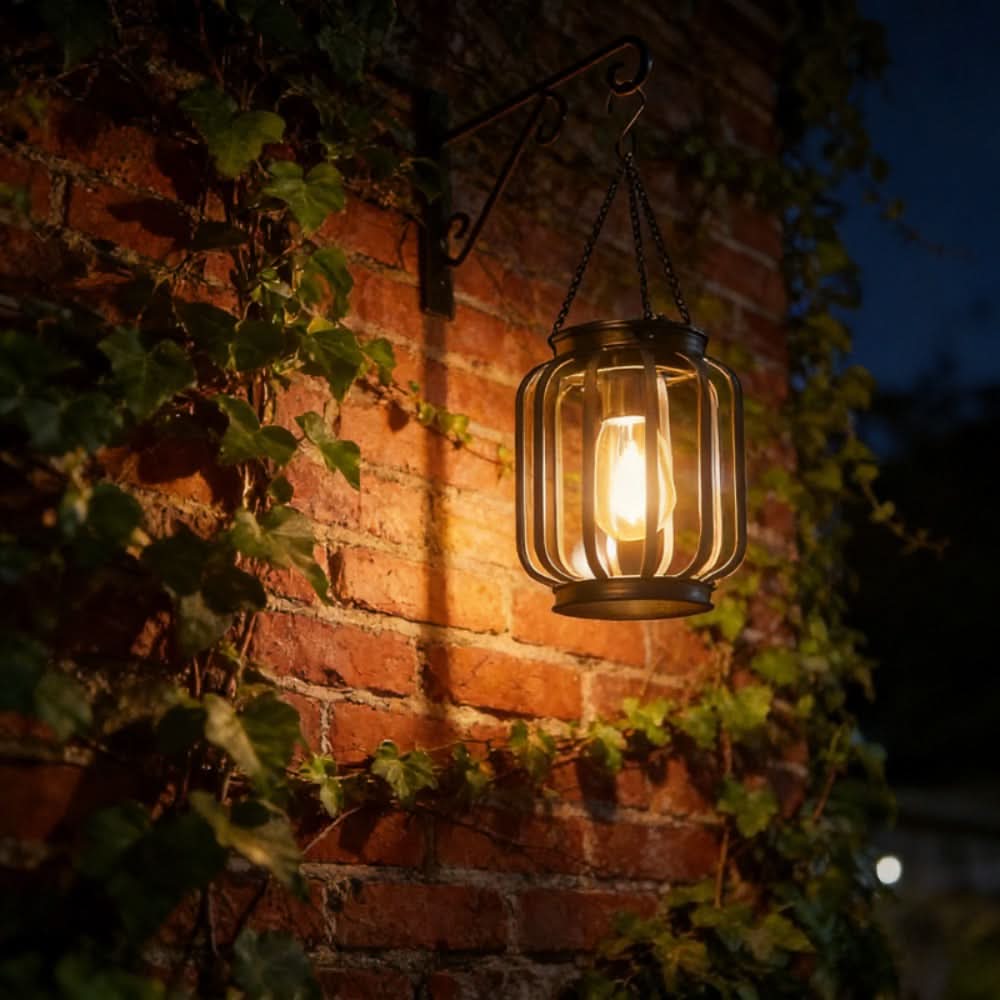 LumaGlow – Elegant Solar Lantern for Outdoor Ambiance