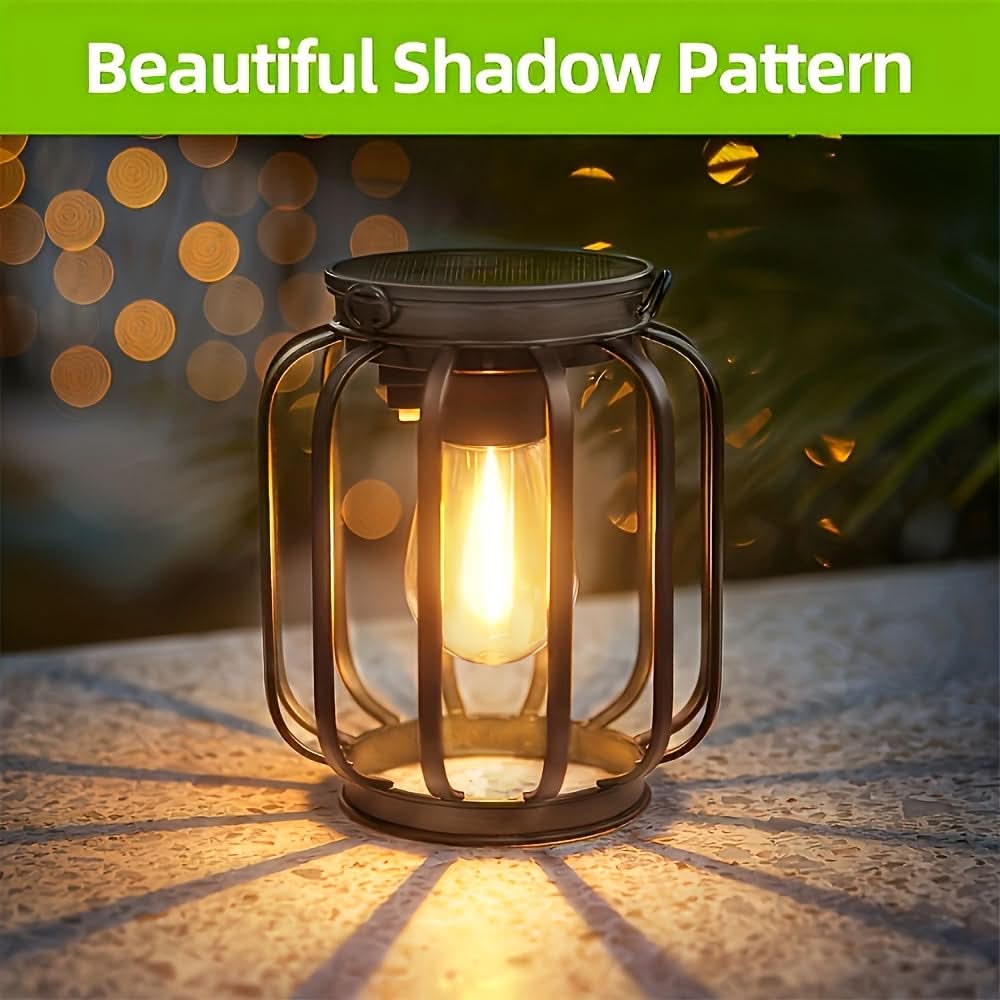 LumaGlow – Elegant Solar Lantern for Outdoor Ambiance