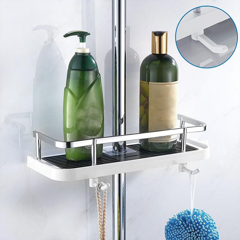 Effortless Shower Organizer – No Tools Required!