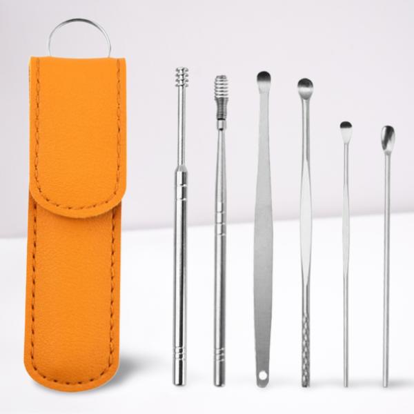 Premium Ear Cleaning Set - 6 Essential Tools