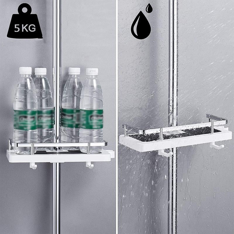 Effortless Shower Organizer – No Tools Required!