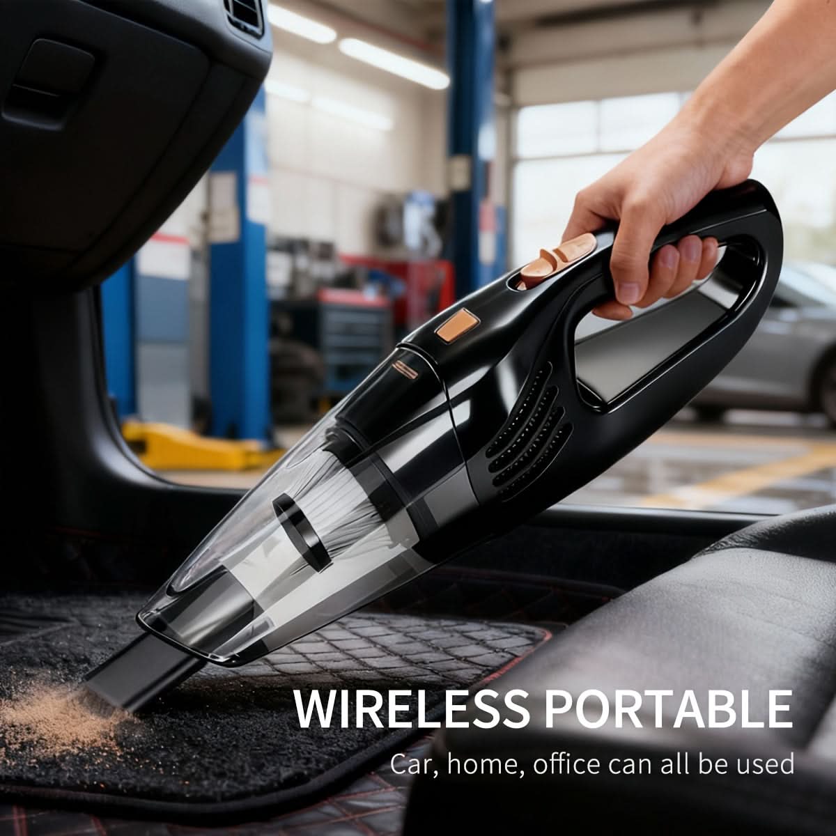 SwiftClean – Cordless Handheld Vacuum for Home & Car
