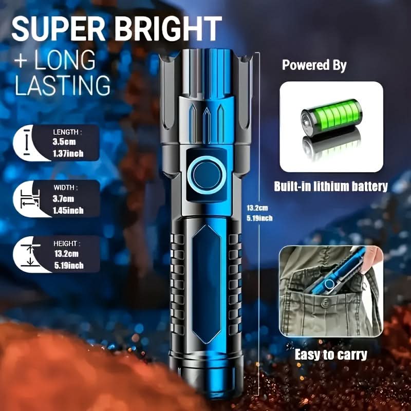 BrightBeam – Powerful Flashlight Duo for Adventures & Projects
