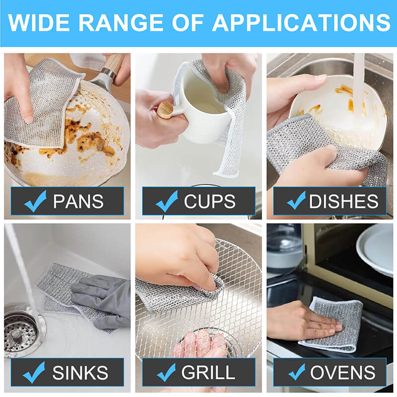 20 Durable Cleaning Cloths for Scratch-Free Shine