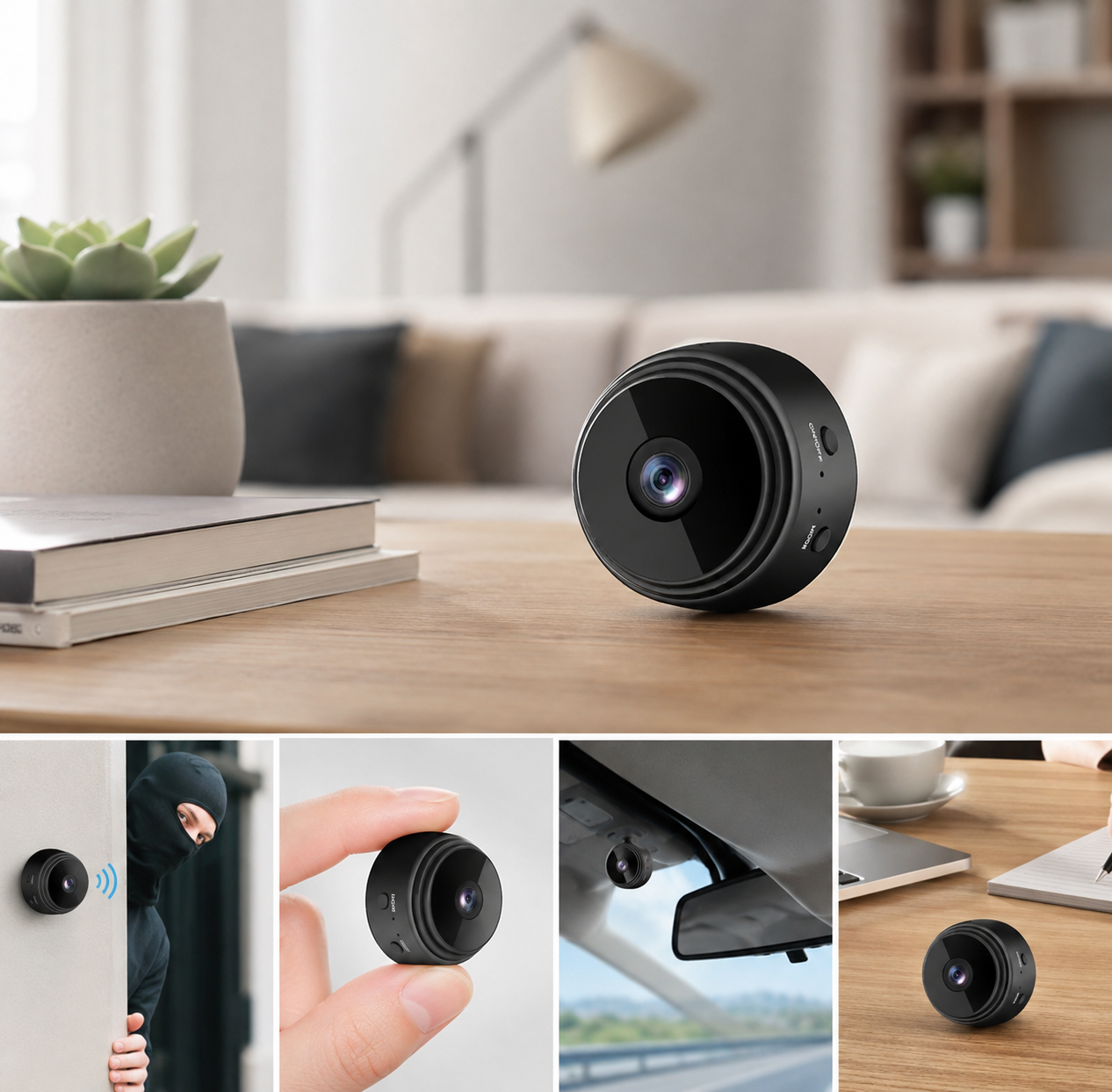 SmartView Wireless Rear Camera – 720P Night Vision & Mobile Access