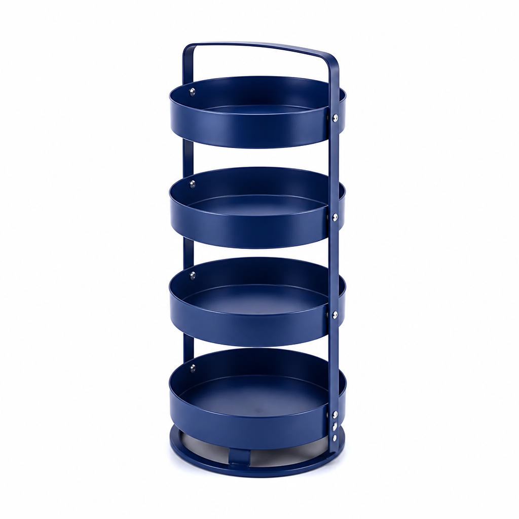 360° Rotating Metal Multi-Layer Kitchen Organizer