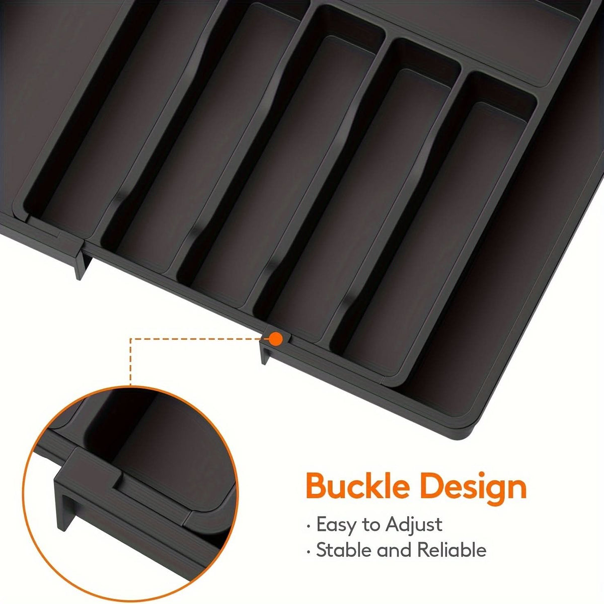 SmartSpace – Adjustable Kitchen Drawer Organizer