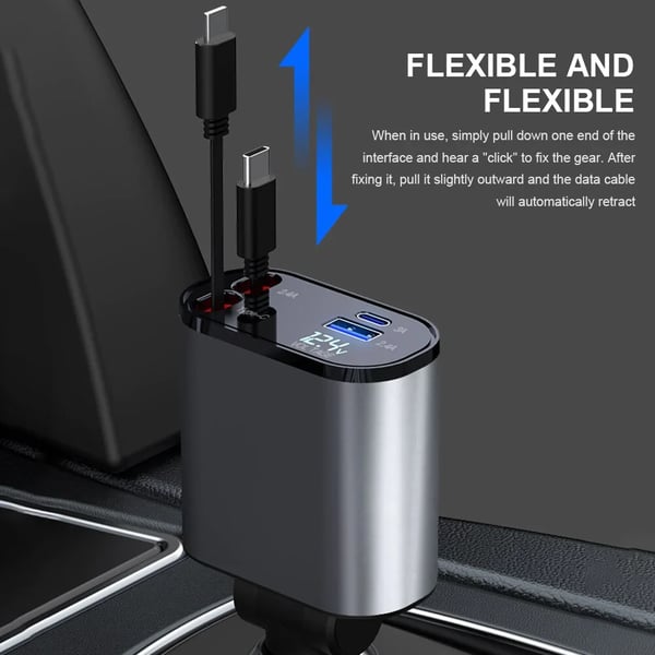 PowerDrive Car Charger with Dual Ports