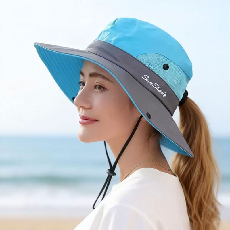 Explorer's Wide Brim Outdoor Hat with Ventilated Design