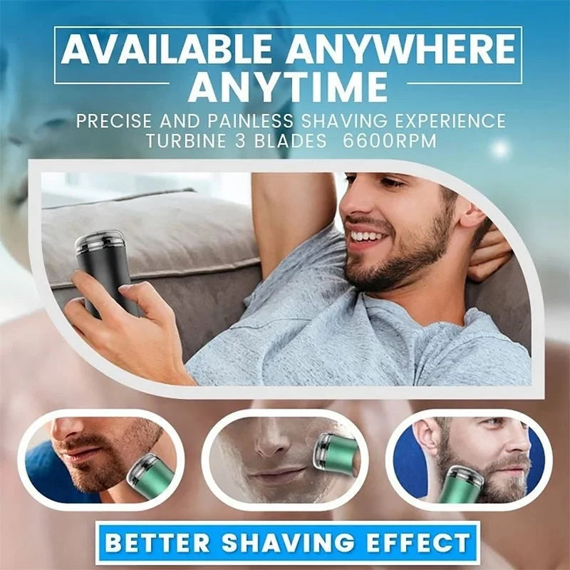 Travel-Friendly Rechargeable Shaver for Effortless Grooming
