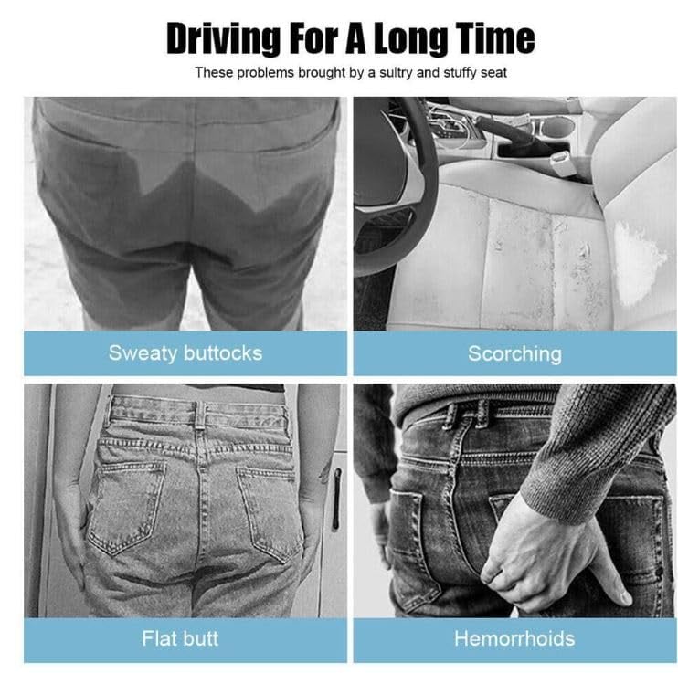ComfortCooling Car Seat Pad for Ultimate Relaxation