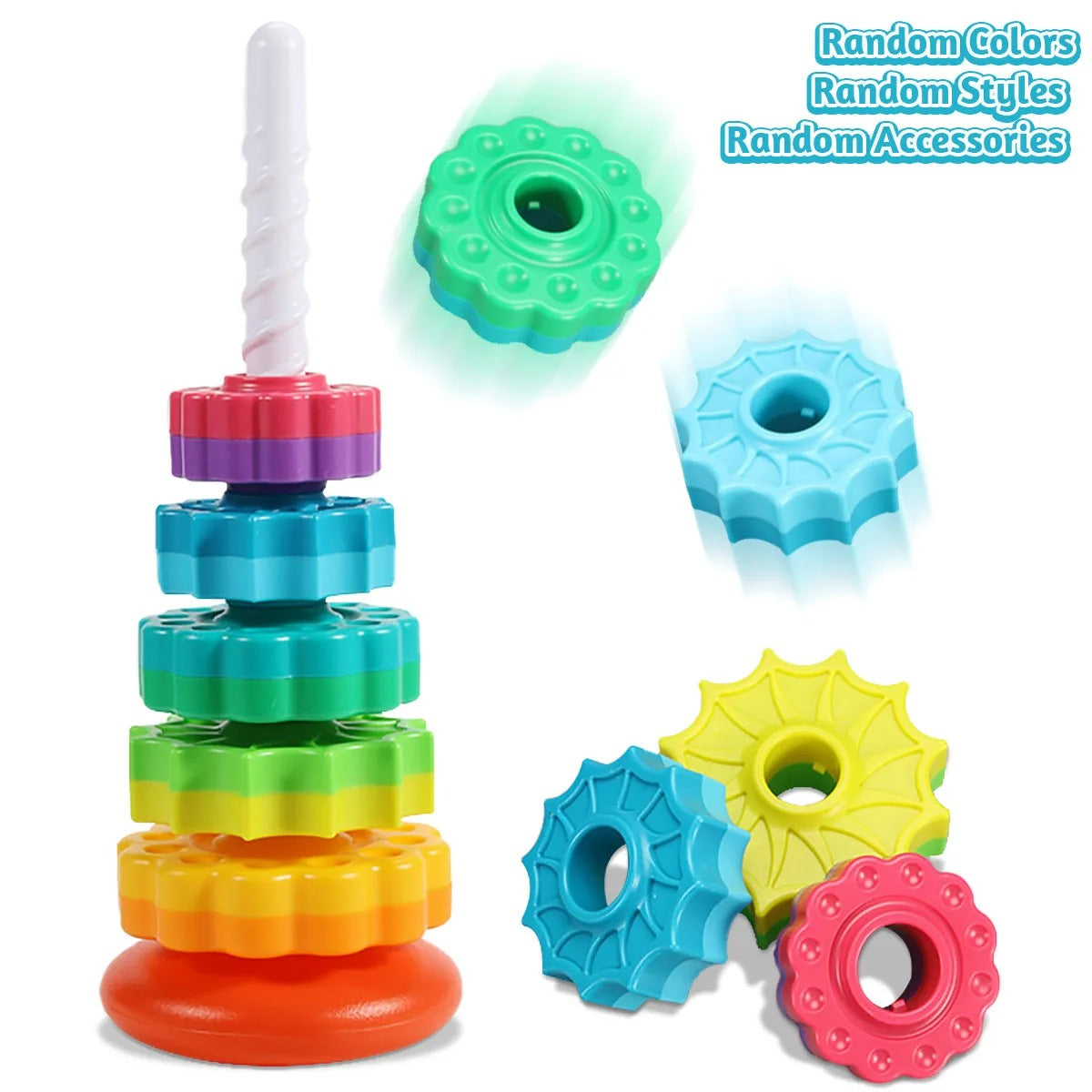 Whirling Discs Stacking Game