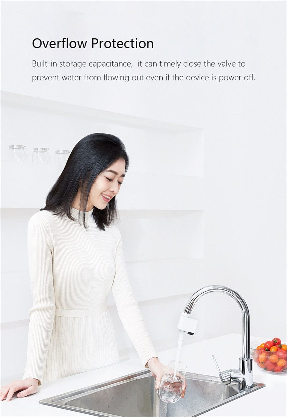 Touchless Kitchen Faucet with Infrared Sensor Technology