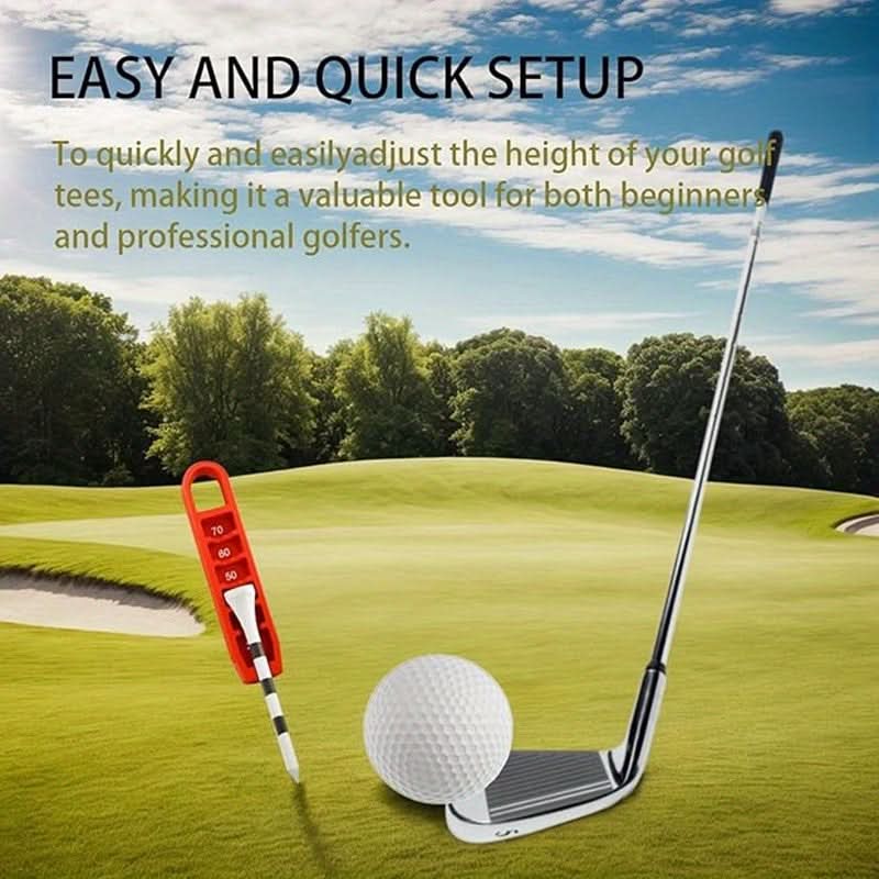 Precision Golf Tee Depth Adjuster for Perfect Placement