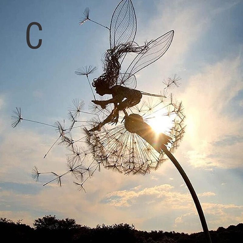 Enchanting Fairy Garden Sculpture – Durable Outdoor Accent