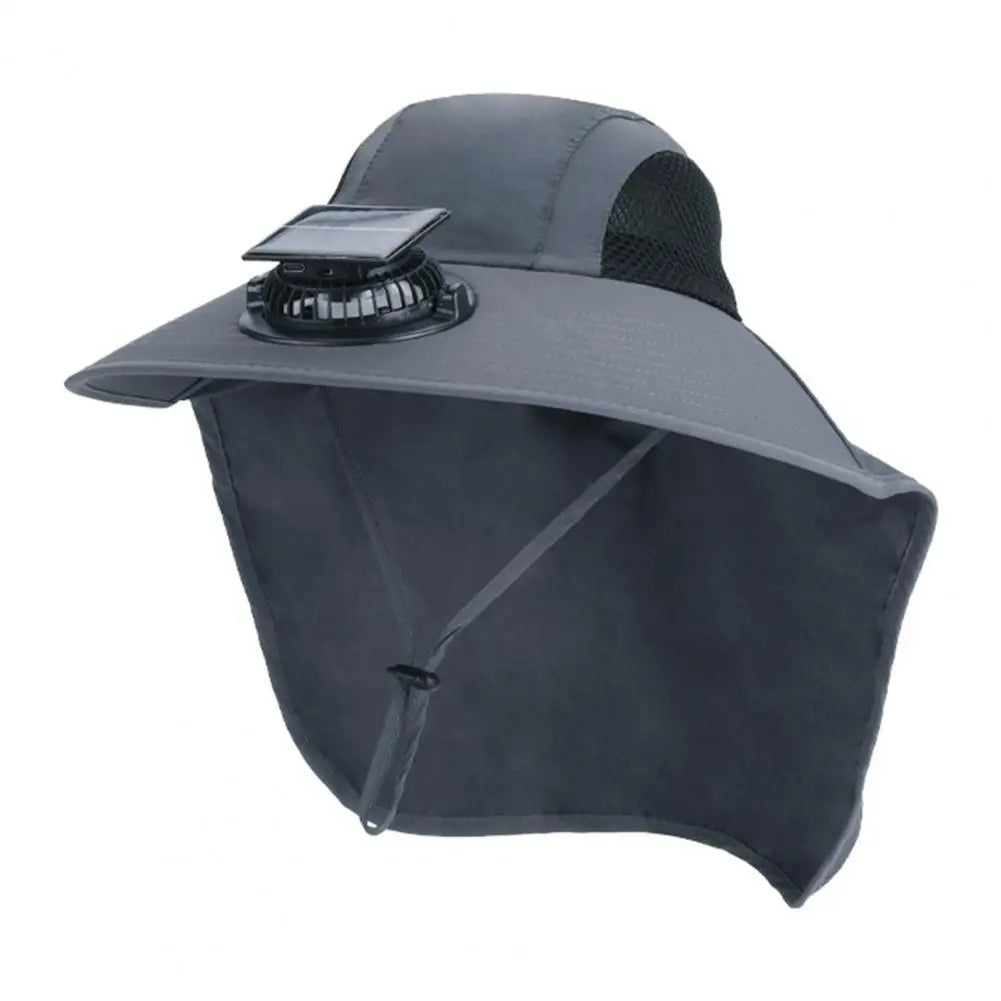 Sun Breeze Hat with Integrated Fans for Ultimate Comfort
