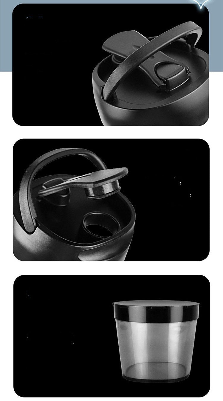 USB Protein Shaker with Self-Mixing Feature