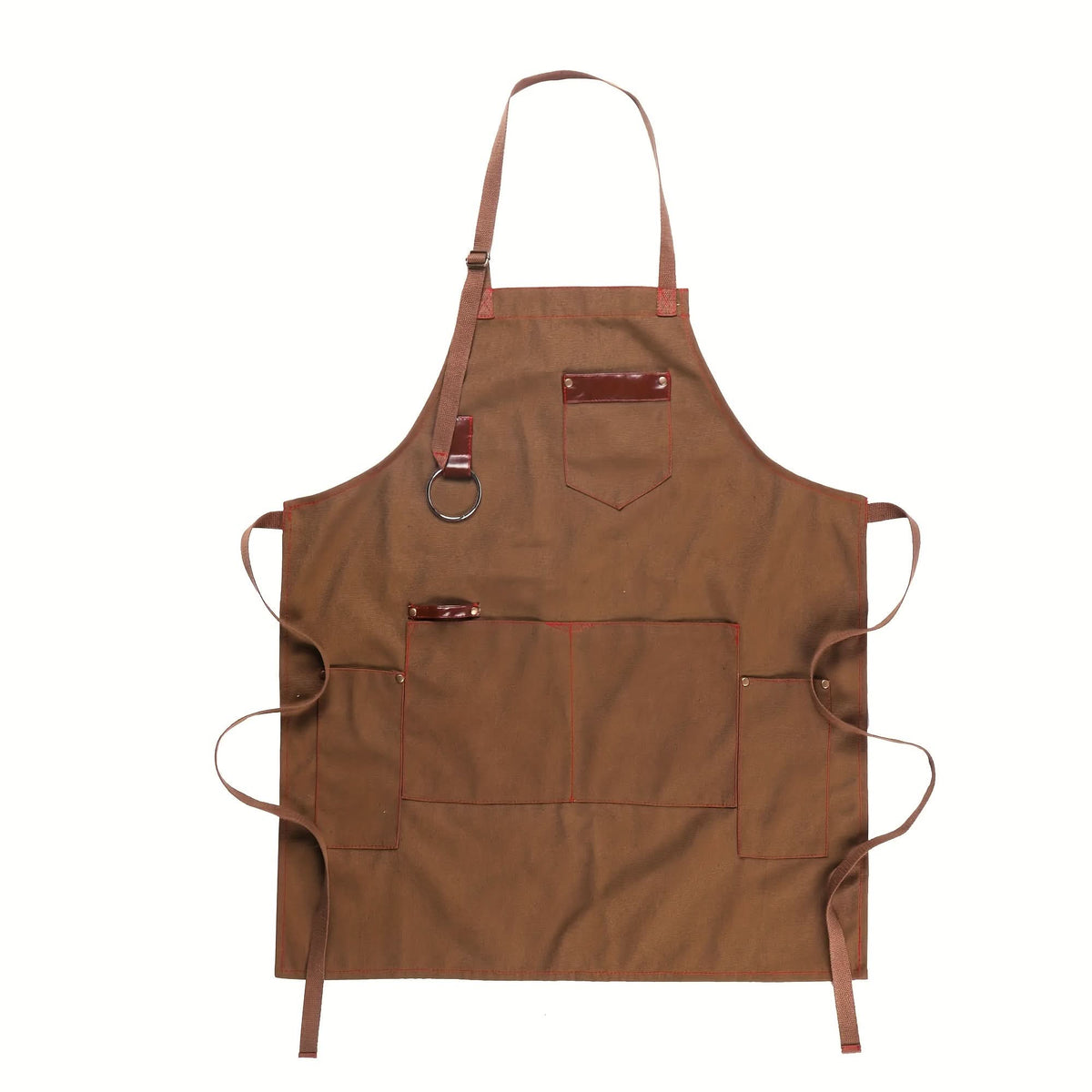Sturdy Canvas Kitchen Apron with Ample Storage