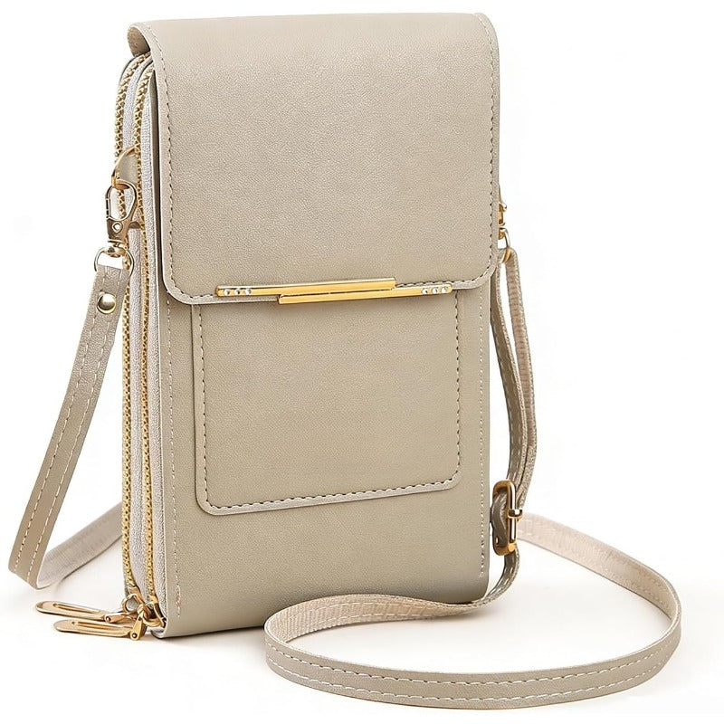 Secure Slim Phone Pouch – Anti-Theft Crossbody Organizer